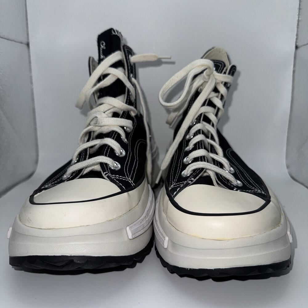 Converse Run Star Legacy CX Hi Black Egret White Men 8.5 Women 10 A00869C - Picture 3 of 15